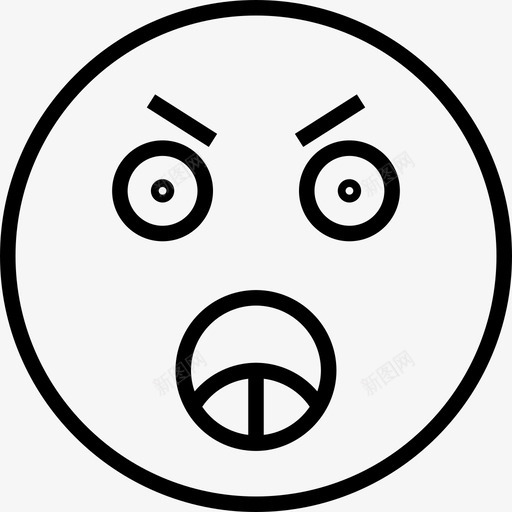 静默表情表情符号笑脸svg_新图网 https://ixintu.com 表情 符号 静默 笑脸 一组 化身 向量 图标