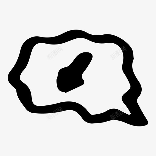 演讲泡泡箭头素描图标svg_新图网 https://ixintu.com 思想 泡泡 演讲 箭头 素描