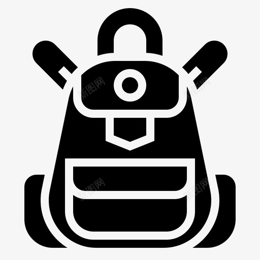 书包幼儿园35字形svg_新图网 https://ixintu.com 书包 幼儿园 字形