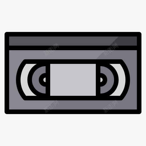 录像带小工具35线性颜色svg_新图网 https://ixintu.com 录像带 小工 工具 线性 颜色