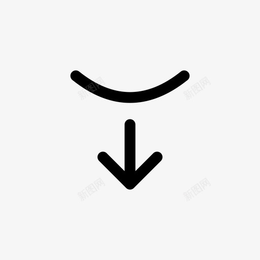 下拉拖动手势svg_新图网 https://ixintu.com 下拉 手势 拖动 向外 移动