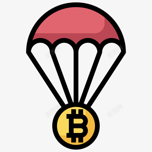 空投比特币162线性颜色svg_新图网 https://ixintu.com 空投 比特 线性 颜色