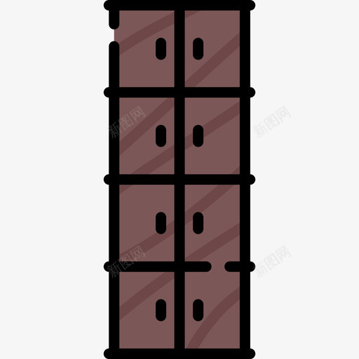 橱柜家具51线性颜色svg_新图网 https://ixintu.com 橱柜 家具 线性 颜色