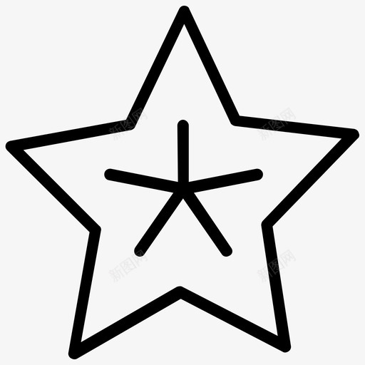海星新鲜花园svg_新图网 https://ixintu.com 海星 新鲜 花园 绿色 自然 植物
