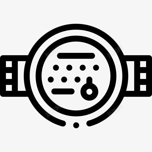 水表水管工36线性svg_新图网 https://ixintu.com 水表 水管 管工 线性
