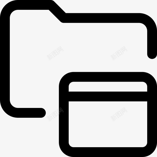 文件和文件夹web应用程序开发3线性svg_新图网 https://ixintu.com 文件 文件夹 web 应用 程序开发 线性