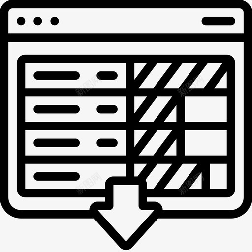 下载黑暗网络3线性svg_新图网 https://ixintu.com 下载 黑暗 网络 线性