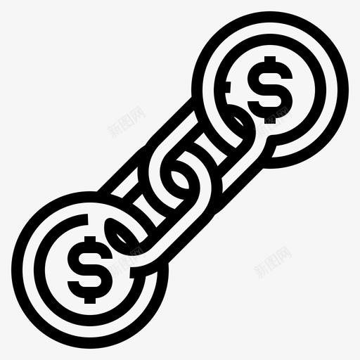 区块链货币103线性svg_新图网 https://ixintu.com 区块 货币 线性