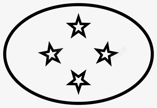 密克罗尼西亚联邦对话旗帜svg_新图网 https://ixintu.com 密克罗尼西亚 联邦 旗帜 对话 fsm 语言 简化 椭圆形 世界