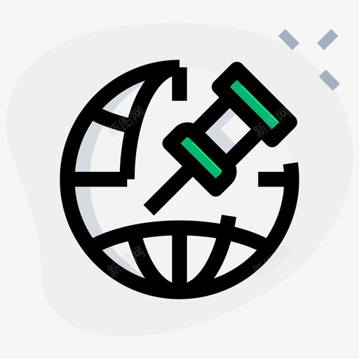 地图位置网络应用SEO1圆形形状svg_新图网 https://ixintu.com 地图 位置 网络应用 SEO1 圆形 形状