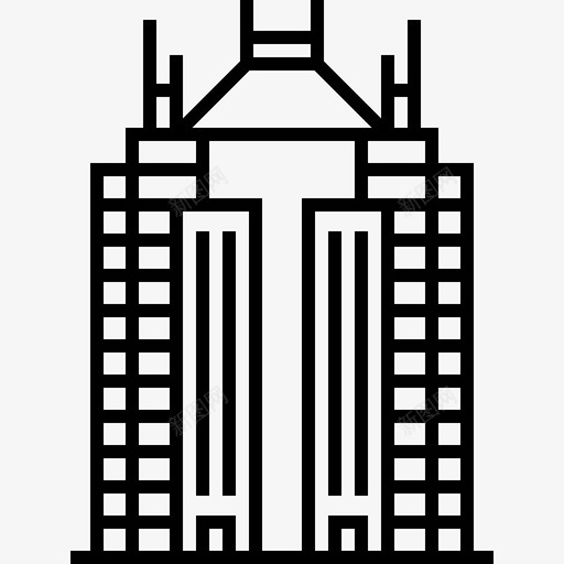 公寓城市71直线型图标svg_新图网 https://ixintu.com 公寓 城市 直线 线型