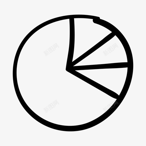 piechart4件套商务手绘图标svg_新图网 https://ixintu.com 4件套 piechart 商务 手绘 标板 标绘 草图