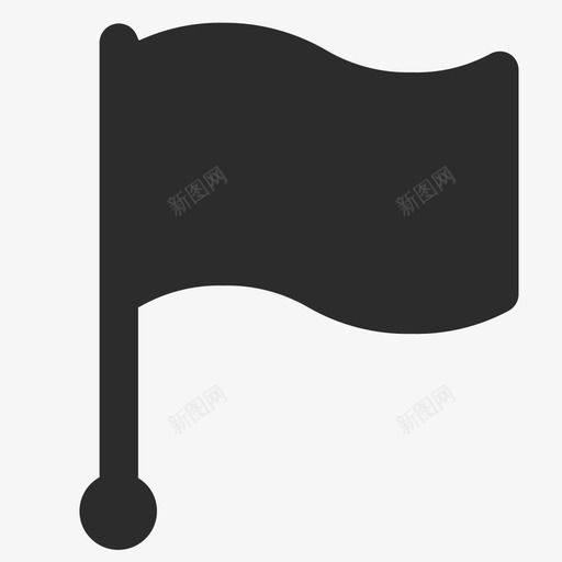 红旗-红色svg_新图网 https://ixintu.com 红旗-红色