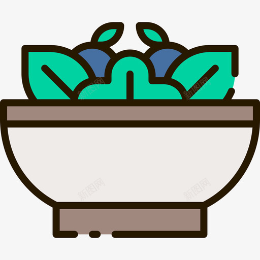 沙拉134号餐厅原色svg_新图网 https://ixintu.com 沙拉 134号 餐厅 原色