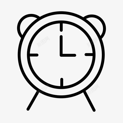 时钟提醒器时间svg_新图网 https://ixintu.com 时钟 提醒 时间 计时器 手表 通讯设备 概述