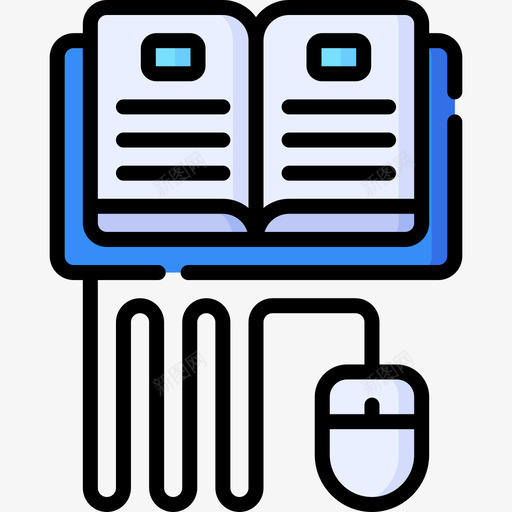 在线学习在线学习16线性颜色svg_新图网 https://ixintu.com 在线学习 线性 颜色