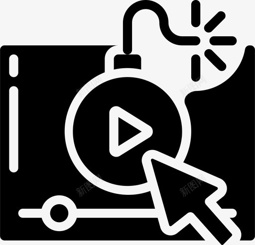 视频诈骗3填充svg_新图网 https://ixintu.com 视频 诈骗 填充