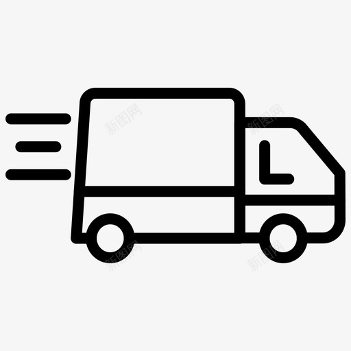送货车物流3概述svg_新图网 https://ixintu.com 送货 货车 物流 概述