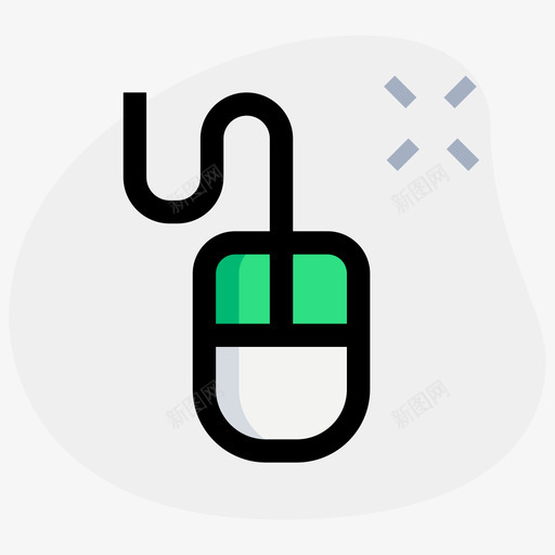 电脑鼠标网页应用开发5圆形形状svg_新图网 https://ixintu.com 电脑 鼠标 网页 应用开发 圆形 形状