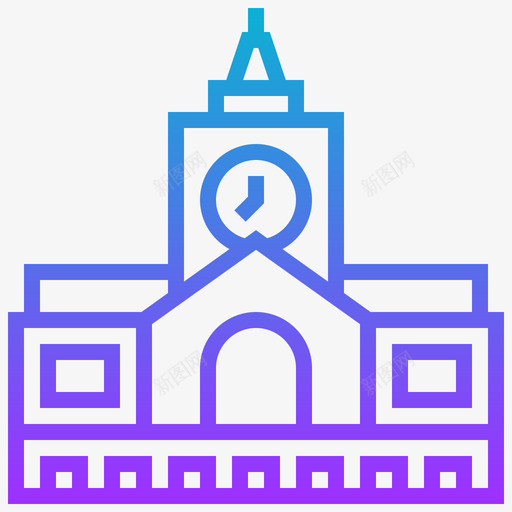 布里斯班市政厅37号地标坡度svg_新图网 https://ixintu.com 布里斯班 市政厅 37号 地标 坡度