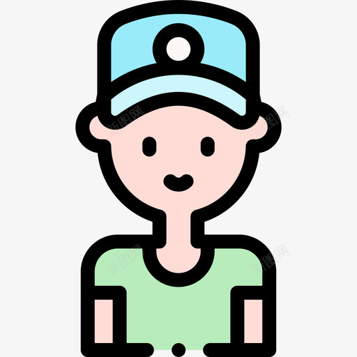 棒球运动训练4线性颜色图标svg_新图网 https://ixintu.com 棒球 线性 运动训练 颜色