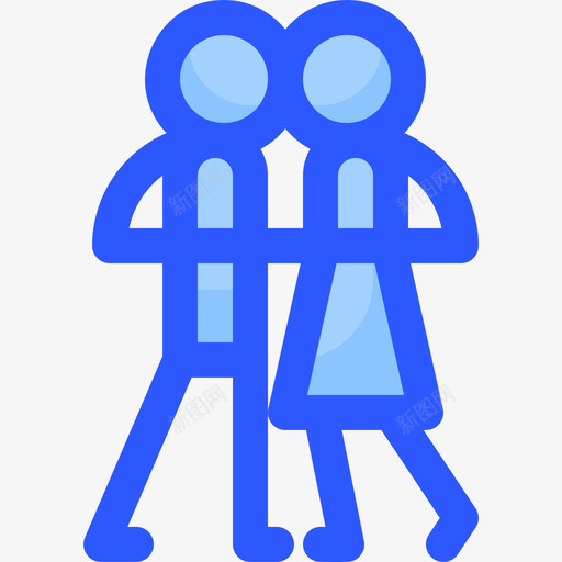 情侣爱112蓝色svg_新图网 https://ixintu.com 情侣 蓝色