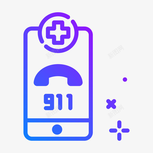 911呼叫医疗263梯度svg_新图网 https://ixintu.com 呼叫 医疗 梯度