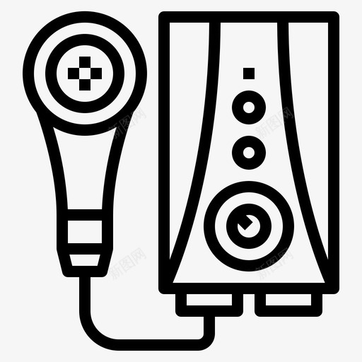 热水器电子79线性svg_新图网 https://ixintu.com 热水器 电子 线性