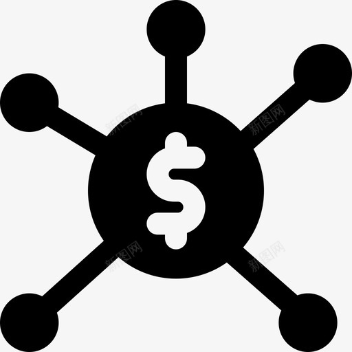 货币业务410已填充图标svg_新图网 https://ixintu.com 业务 填充 货币