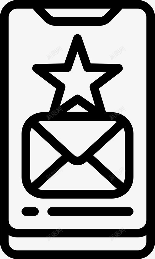 电子邮件社交共享4线性svg_新图网 https://ixintu.com 电子邮件 社交 共享 线性