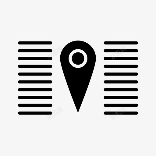 gps线路位置svg_新图网 https://ixintu.com gps 线路 位置 导航 标志 标志符 符号