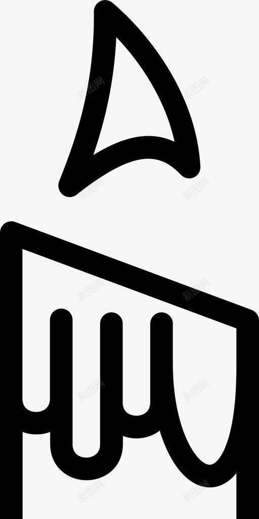蜡烛生日火焰svg_新图网 https://ixintu.com 蜡烛 生日 火焰 圣诞节