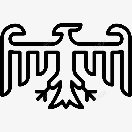 BundesadlerOktoberfest55线性svg_新图网 https://ixintu.com Bundesadler Oktoberfest 线性