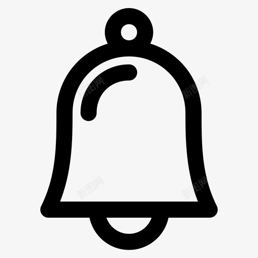 通知警报铃声svg_新图网 https://ixintu.com 通知 警报 铃声 音乐