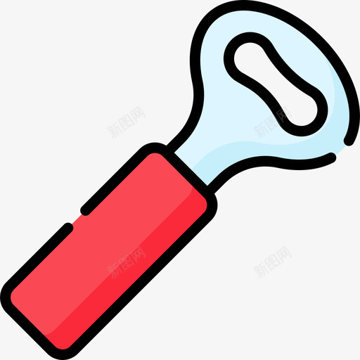 开瓶器啤酒51线性颜色图标svg_新图网 https://ixintu.com 啤酒 开瓶器 线性 颜色