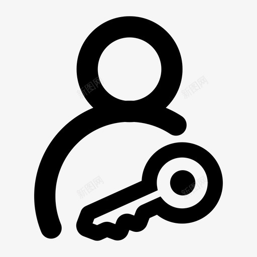 权限管理-导航svg_新图网 https://ixintu.com 权限管理-导航