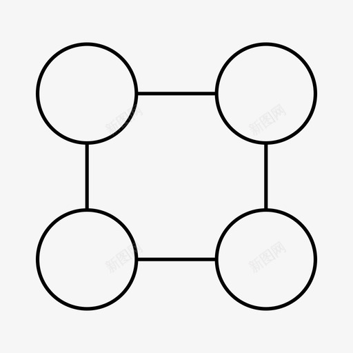 图表模型正方形图标svg_新图网 https://ixintu.com 图表 模型 正方形