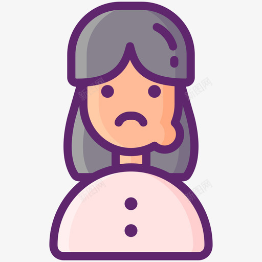 面部肿胀过敏8线状颜色svg_新图网 https://ixintu.com 面部 肿胀 过敏 线状 颜色