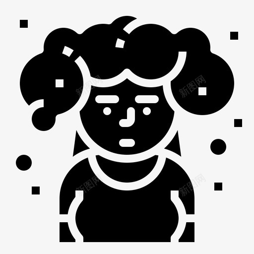 洗发美容美发9填充svg_新图网 https://ixintu.com 洗发 美容美发 填充