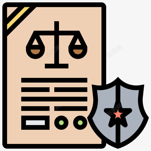 传票法律与司法41直线颜色svg_新图网 https://ixintu.com 传票 法律 司法 直线 颜色