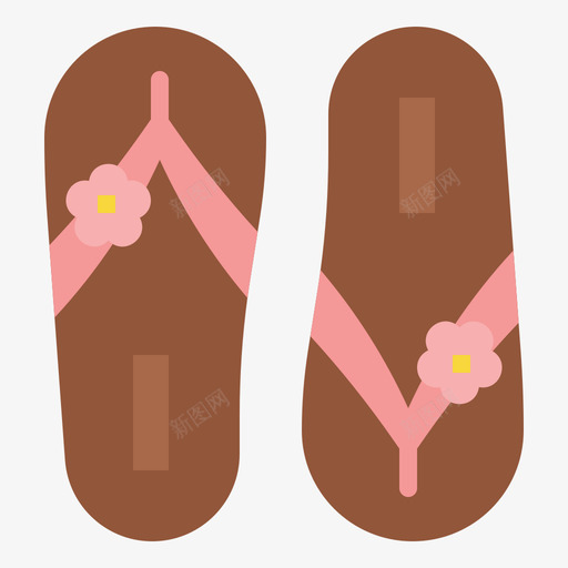 人字拖女式旅行包装1平底svg_新图网 https://ixintu.com 人字 女式 旅行 旅行包 包装 平底
