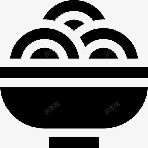 面条中国71馅料图标svg_新图网 https://ixintu.com 中国 面条 馅料
