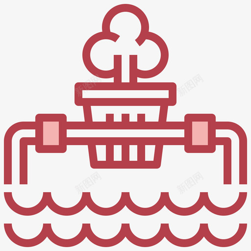 水培农业79红色svg_新图网 https://ixintu.com 水培 农业 红色
