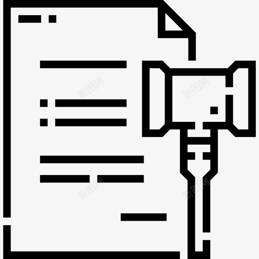 法律文件破产11直系图标svg_新图网 https://ixintu.com 法律文件 直系 破产