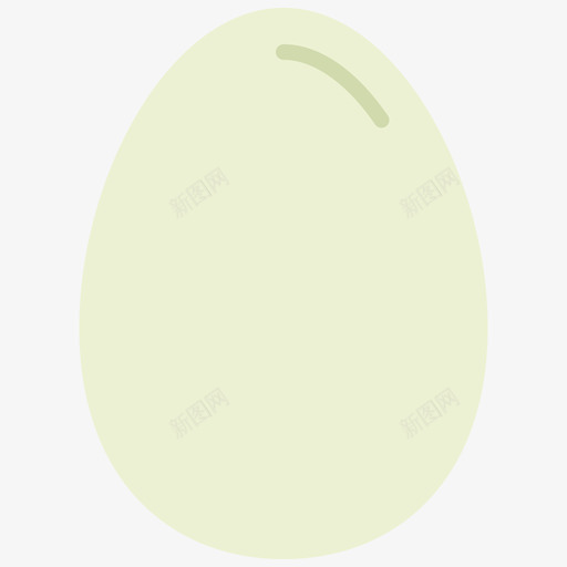 鸡蛋春季18号平的图标svg_新图网 https://ixintu.com 18号 平的 春季 鸡蛋