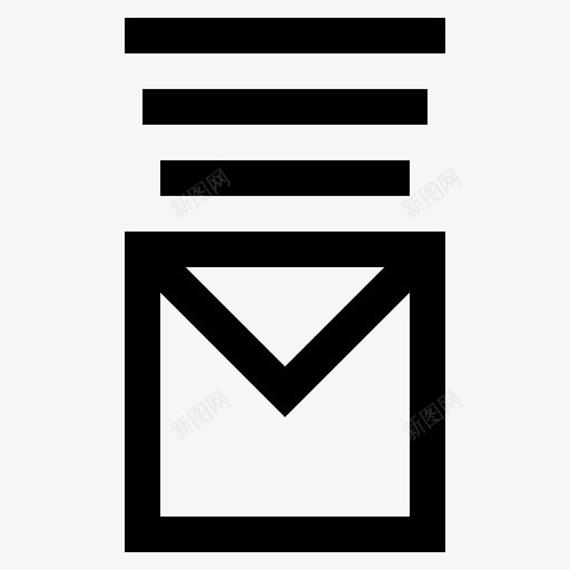 邮件发送业务文档svg_新图网 https://ixintu.com 邮件 发送 业务 文档 电子邮件