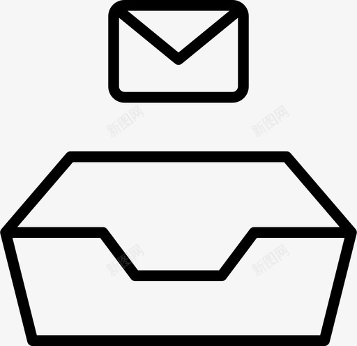 信件文件档案抽屉svg_新图网 https://ixintu.com 信件 文件 档案 抽屉 信封 历史