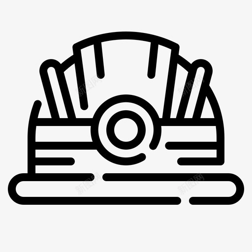 头盔结构199线性svg_新图网 https://ixintu.com 头盔 结构 线性