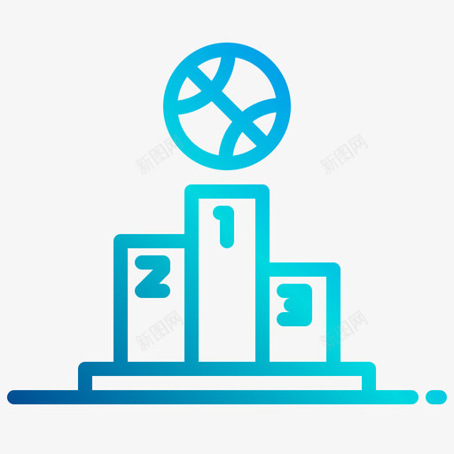 奖励篮球56分直线梯度svg_新图网 https://ixintu.com 奖励 篮球 56分 直线 梯度