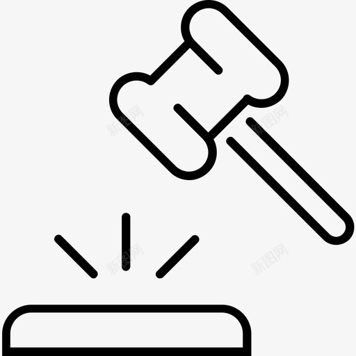 法庭辩护人法官svg_新图网 https://ixintu.com 法庭 辩护人 法官 法律 律师 gdrp
